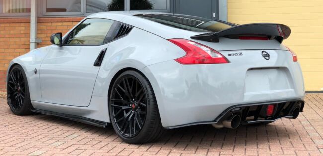 thumbnail image 2 of KUAFU JDM Highkick Duckbill Trunk Spoiler For Nissan 370Z 2009-2021 – Paintable Primer Gray 2 of 4