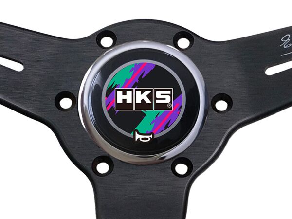 正規品 HKS 50th ステアリング NARDI SPORT 34 340mm HKS 50th Steering Wheel Nardi Sports 34S *Limited Time Special Order*