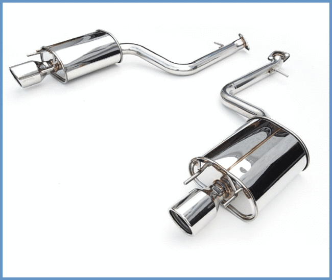 thumbnail interactive-video image 1 of Invidia Q300 Axle-Back Exhaust System For 2013-2025 Lexus IS200/250/300/350 | Stainless Steel | Performance 1 of 4