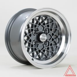 AutoStar Kyoshu 13x7 ET-7 4x101.6 Wheel - Gunmetal Grey with