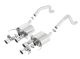Borla Chevrolet Corvette Z06 6.2L (w/NPP Dual Mode Exhaust) (15-17) ATAK Axle-Back Exhaust- Dual 4.25