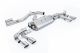 Milltek Sport Audi S3 2.0TFSI Quattro Sportback (20+) 80mm Non-Resonated Cat Back Exhaust with Polished Ovals (Louder)