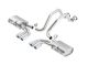 Borla Chevrolet Corvette Coupe/Convertible (C5/C5 Z06) 5.7L V8 (97-04) ATAK Cat-Back Exhaust- Dual Oval Rolled Angle-Cut Tips
