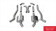 CORSA Performance Chevrolet Camaro SS Coupe/Convertble (Manual Models) 6.2L V8 (10-13) Xtreme Cat-Back Exhaust- Uses Factory Tips (inc X-Pipe)