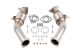AMS Performance VR30DDTT Street Lower Downpipes w/GESI Catalytic Converter
