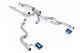 Milltek Sport Ford F150 SuperCrew (5.5ft Bed) Tremor 5.0 V8 2021+ Dual Outlet - Road+ Resonated Cat-Back Exhaust with GT-115 Burnt Titanium Tips
