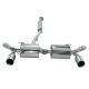 HKS Toyota GT86 & Subaru BRZ (12-21) FA20 Legamax Sports S-Tail Mid-pipe Back Exhaust with Polished Tips
