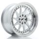JR Wheels JR 26 16x8 ET25 4x100/108 Silver Machined Face