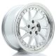 JR Wheels JR 26 17x8 ET35 5x112 Silver Machined Face