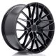 JR Wheels JR38 19x8 ET20-40 5H BLANK Black Machined w/Tinted Face