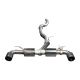 Injen Toyota Supra (20-21) 3.0L Turbo 6cyl SS Cat-Back Exhaust w/ Carbon Fiber Tips