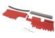 Perrin Performance Subaru WRX / STI (15-21) Radiator Shroud (With OEM Intake Scoop) - Red