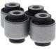 Hardrace Honda Civic (EK) Front Upper Arm Bushing (Hardened Rubber) (4PC/Set)