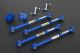 Hardrace Subaru WRX (GC-GG) & Legacy (BD) Camber/Toe/Caster Arms (Hardened Rubber) (8PC/Set)