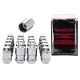McGard 5 Lug Hex Install Kit w/Locks (Cone Seat Nut / Bulge) M12X1.5 / 3/4 Hex / 1.45in L - Chrome
