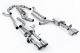Milltek Sport Audi S8 D5 4.0 TFSI V8 Saloon / Sedan - Long Wheel Base 2020+ Non-Resonated Cat Back Back Exhaust System (Twin 80mm) with GT-115 Polished Trims