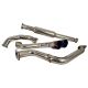 Injen Ford Focus ST (13-19) 2.0L (t) 3.00in Cat-Back Stainless Steel Exhaust System w/Titanium Tip