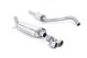 Milltek Sport Audi A1 S line 1.4 TFSI (10-15) Cat-Back Exhaust- Resonated