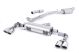 Milltek Sport Audi S1 2.0 TFSI Quattro (14-17) Cat-Back Exhaust- Resonated- Polished Oval Tips