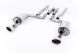 Milltek Sport Audi RS6 5.0 V10 Bi-Turbo Quattro (08-10) Cat-Back Exhaust- Non-Resonated- Oval Tips
