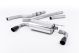 Milltek Sport BMW 4 Series F32 428i Coupe (Automatic, without Tow Bar and N20 Engine Only) (14-17) Cat-Back Exhaust- Non-Resonated- Cerakote Black Tips