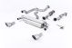 Milltek Sport Ford Focus MK2 RS 2.5T 305PS (09-10) Turbo-Back Exhaust including Hi-Flow Sports Cat- Resonated
