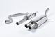 Milltek Sport Ford Fiesta ST 1.6L EcoBoost 182PS & ST200 (12-17) Cat-Back Exhaust- Non-Resonated- Titanium Tips
