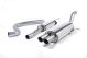 Milltek Sport Ford Fiesta ST 1.6L EcoBoost 182PS & ST200 (12-17) Cat-Back Exhaust- Resonated- Titanium Tips
