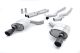 Milltek Sport Ford Mustang 5.0 V8 GT (Fastback) (15-17) Cat-Back Exhaust- Non-Resonated- BlacK Tips
