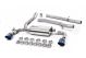 Milltek Sport Ford Focus Mk3 RS 2.3L EcoBoost 4WD (5DR) Hatchback (16-17) Cat-Back Exhaust- Non-Resonated- Burnt Titanium Tips