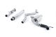 Milltek Sport Renault Megane Renaultsport 250/265 (incl Cup) (10-17) Cat-Back Exhaust- Resonated- Uses OE Tips
