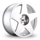 Bola B10 17x7.5 ET40 4x108 Wheel- Silver (72.6 Centre Bore)