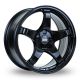 Bola B2R 17x7.5 ET40 4-Hole Wheels- Gloss Black (72.6mm Centre Bore)