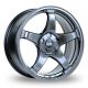 Bola B2R 17x7.5 ET40 4x108 Wheels- Hyper Black (72.6mm Centre Bore)