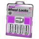 McGard Wheel Lock Nut Set - 4pk. (Cone Seat) M14X2.0 / 13/16 Hex / 2.25in. Length - Chrome