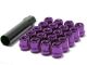 Muteki Open End Lug Nuts - Purple 12x1.50