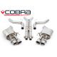Cobra Sport Ford Mustang GT Fastback Facelift 5.0L V8 (18+) Valved Cat-Back Exhaust