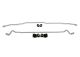 Whiteline Front & Rear Anti-Roll Bar Kit Toyota MR2 SW20 1992-1999