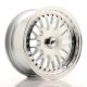 JR Wheels JR10 15x7 ET30 Custom PCD- Silver Machined Face