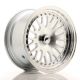 JR Wheels JR10 15x8 ET20 Custom PCD- Silver Machined Face