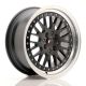 JR Wheels JR10 16x7 ET30 4x100/108- Matt Black w/Machined Lip