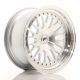JR Wheels JR10 16x8 ET20 Custom PCD- Silver Machined Face