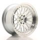 JR Wheels JR10 16x8 ET20 4x100/108- Silver Machined Face