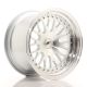 JR Wheels JR10 16x9 ET10-20 Custom PCD- Silver Machined Face