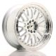 JR Wheels JR10 17x8 ET35 5x100/114.3- Silver Machined Face