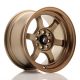 JR Wheels JR12 15x8.5 ET13 4x100/114.3- Dark Anodized Bronze