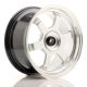 JR Wheels JR12 16x8 ET20-22 Custom PCD- Hyper Silver w/Machined Lip