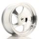 JR Wheels JR15 17x8 ET35 Custom PCD- Silver Machined Face