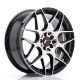 JR Wheels JR18 17x7 ET40 5x100/114.3- Gloss Black Machined Face