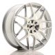 JR Wheels JR18 17x7 ET40 5x100/114.3- Silver Machined Face